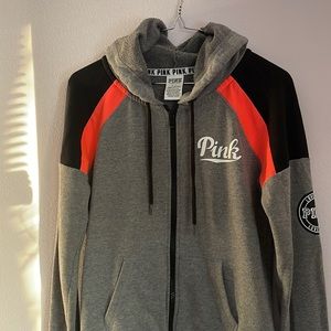 PINK zip up hoodie